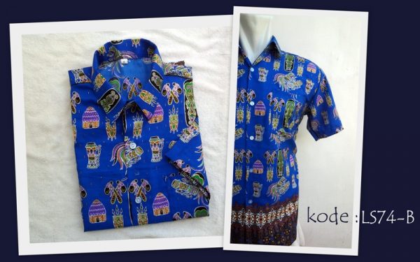 Kemeja Pria Seri Legenda Spesial LS74 - Gambar 2