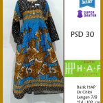 Pakaian Wanita Long dress Lengan 7/8  PSD30