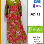 Pakaian Wanita Long dress Lengan 7/8  PSD53