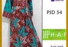 Pakaian Wanita Long dress Lengan 7/8  PSD54