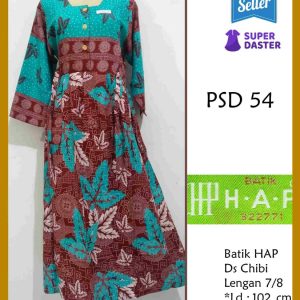 Pakaian Wanita Long dress Lengan 7/8  PSD54